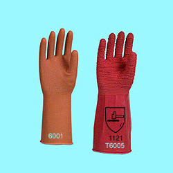 rubber gloves