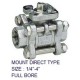 3 - PC BOLTED / MOUNT DIRECT BALL VALVE