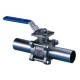 3PCS STAINLESS STEEL 316BALL VALVE