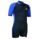 3mm Short Sleeve Step-In Shorties Wetsuit - Short Tracer
