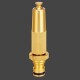 4 Inch Snap-In Striped Pattern Brass Nozzle