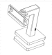 Adjustable-Saddle-Square-Handrail-Bracket 