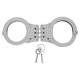Double Locked Hinged Handcuff