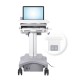 Medical Laptop Cart With Power System AC 120V