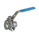 THREE WAY T-316 BALL VALVE