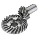 spiral bevel gear for outboard engines 