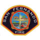san fernando fire embroidered patches 