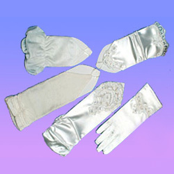 satin children gloves 