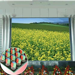 semi outdoor led display screens