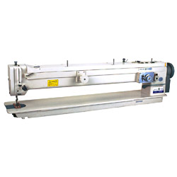 long arm lower feed zig zag industrial sewing machine