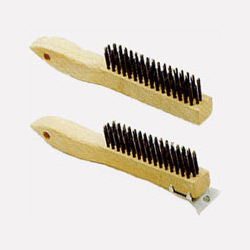 shoe handle wire scratch brush 