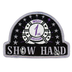 show hand embroidered patches