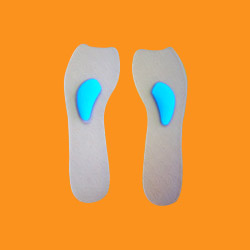 4/5 length silicone insole 