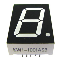 1.0" single digit numeric displays 