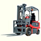 Sit-On Electric Forklift Trucks