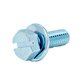 Slotted Screw Hex Head W/ Flat Washers (2)