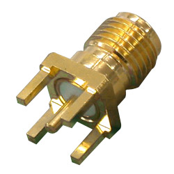 sma vertical pcb receptacle jacks