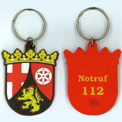 soft pvc keyring