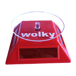 solar cell rotating display stands