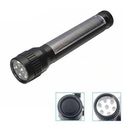 solar energy flashlight