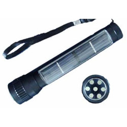 solar energy flashlight