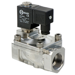 2/2 Way Stainless Steel Pilot Acting Solenoid Valves