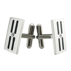 stainless steel cuff links 