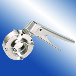 stainless steel hygienic butterfly valves