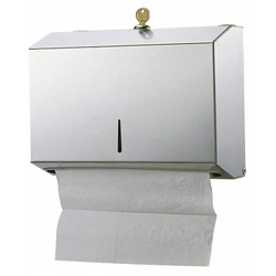 stainless steel paper towel dispenser