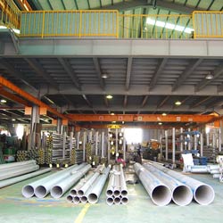 stainless steel pipe warehouse