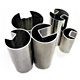 stainless steel single slot tube 