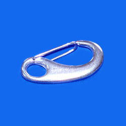 stainless steel spring eye hooks