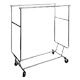 steel rolling display racks 