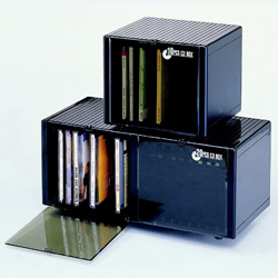 storage box of 10pcs cd in jewel case 