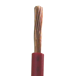 strand copper cored electric wires with pvc insulation