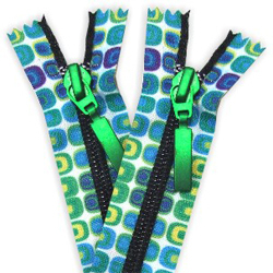 sublimation zipper 