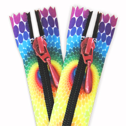 sublimation zipper 