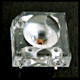 Square With 5ф Dome 4 Lead Super Amber LEDs