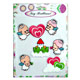 sweet angels embroidered sticker package 