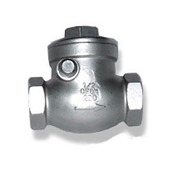 swing check valve threaded end 