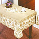 Vinyl Lace Embossed Tablecloths