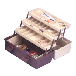 tackle boxes