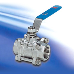 three-piece full port ball valves