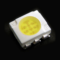 top view white chip led