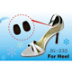 tpr gel anti pressure heel insoles sticker 