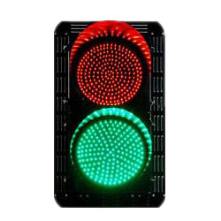 traffic lights - red green - round