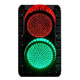 traffic lights - red green - round 