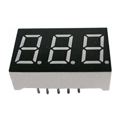 0.36" triple digit numeric displays