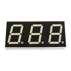 0.52" triple digit numeric displays