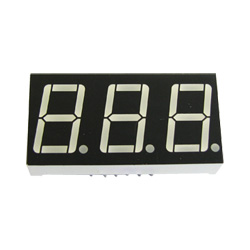 0.56" triple digit numeric displays 
